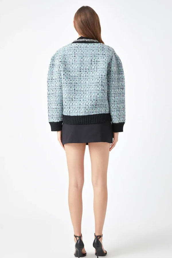 ENDLESS ROSE Sweaters & Knits | Tops*- Premium Boucle Cardigan