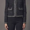 ENDLESS ROSE Jackets & Coats | Tops*- Premium Cropped Jacket BLACK