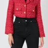 ENDLESS ROSE Matching Sets | Jackets & Coats*- Premium Cropped Tweed Jacket