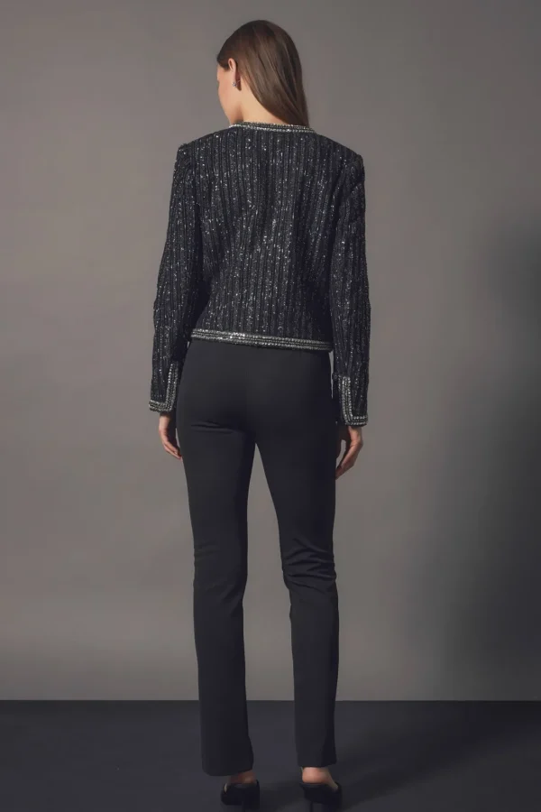 ENDLESS ROSE Jackets & Coats | Tops*- Premium Cropped Jacket BLACK