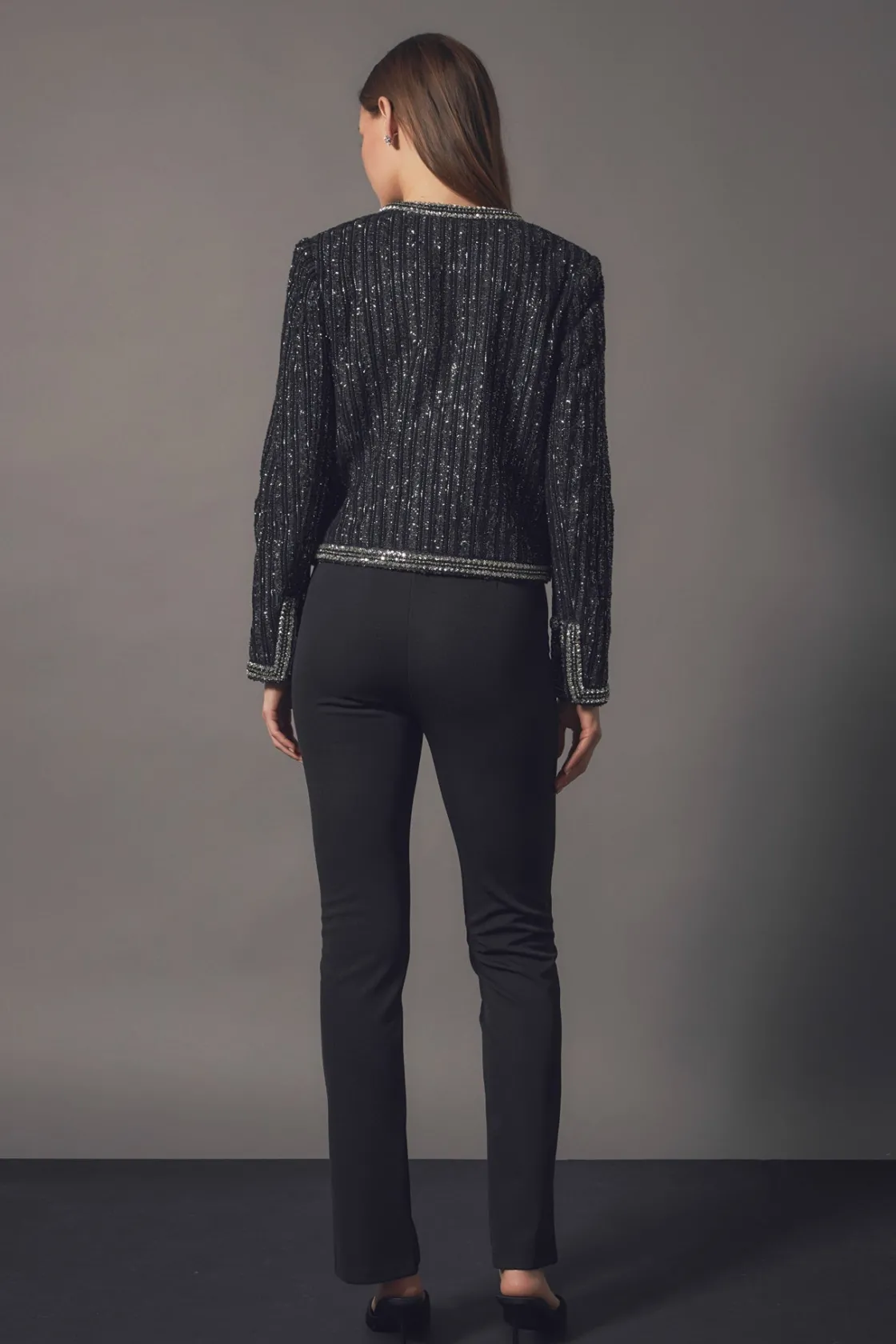 endless_rose__premium_cro_3-1.webp ENDLESS ROSE Jackets & Coats | Tops*- Premium Cropped Jacket BLACK