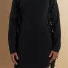 ENDLESS ROSE Sweaters & Knits | Tops*- Premium Low-Back Mini Dress With Fringe BLACK