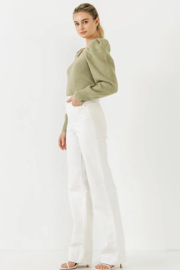 ENDLESS ROSE Sweaters & Knits | Tops*- Puff Sleeve Sweater