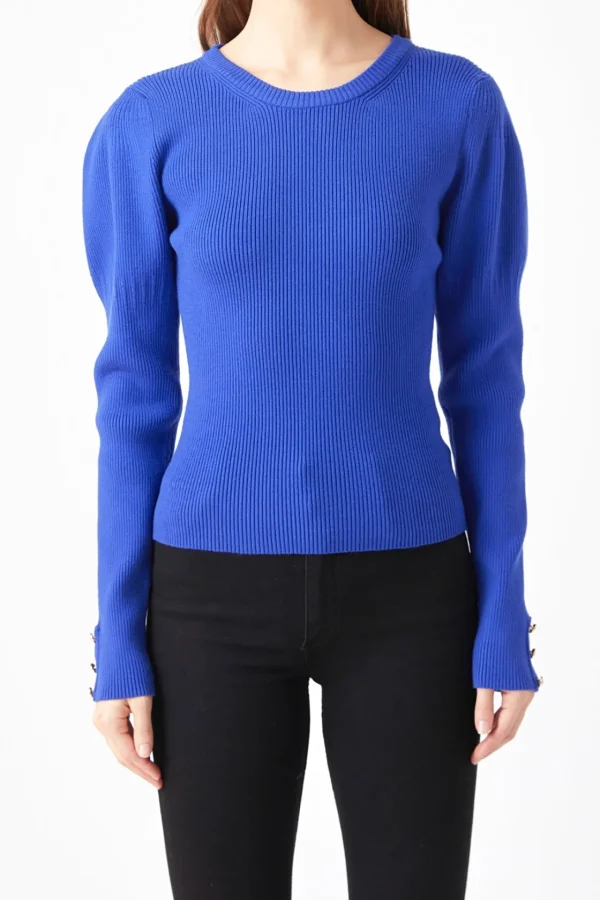 ENDLESS ROSE Sweaters & Knits | Tops*- Puff Sleeve Top