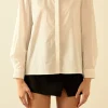 ENDLESS ROSE Shirts & Blouses*- Rhinestone Detailed Shirt OFFWHITE