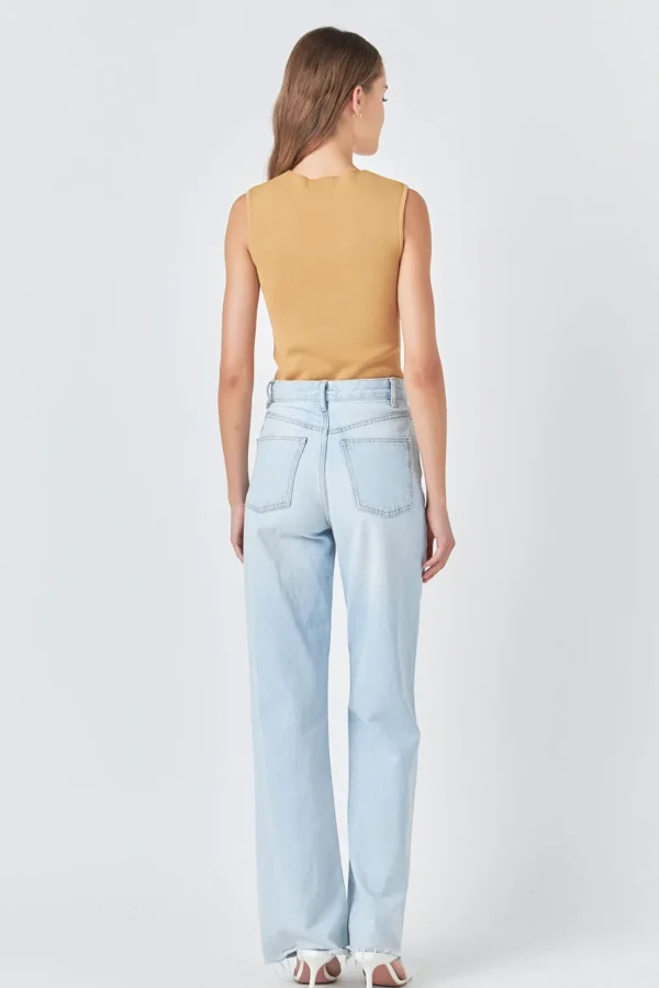 ENDLESS ROSE Sweaters & Knits | Tops*- Ribbed Knit Sleeveless Top