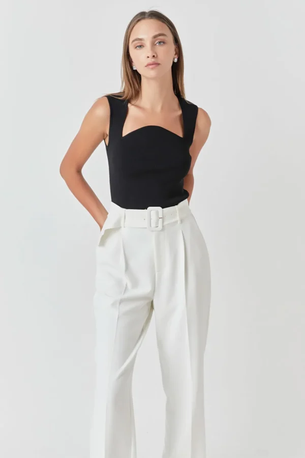 ENDLESS ROSE Sweaters & Knits | Tops*- Ribbed Knit Sleeveless Top