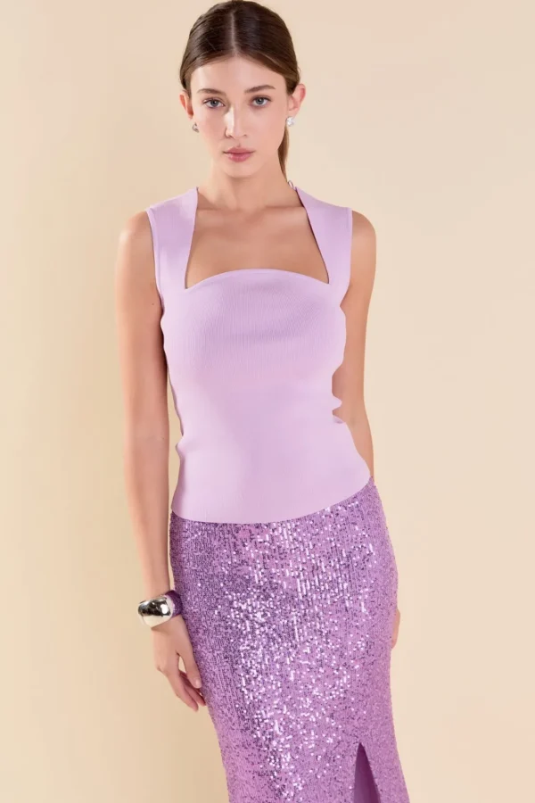 ENDLESS ROSE Sweaters & Knits | Tops*- Ribbed Knit Sleeveless Top