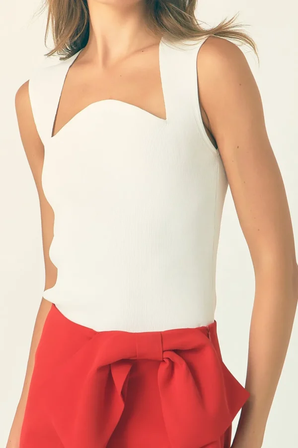 ENDLESS ROSE Sweaters & Knits | Tops*- Ribbed Knit Sleeveless Top
