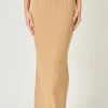 ENDLESS ROSE Sweaters & Knits | Skirts*- Ribbed Slit Maxi Skirt