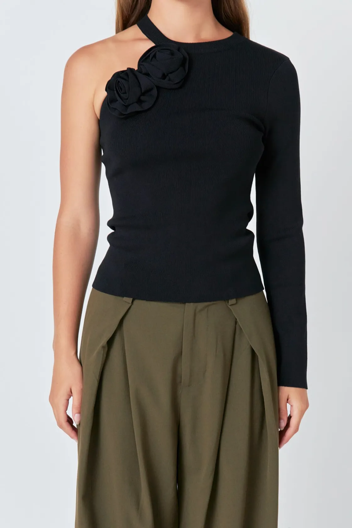 endless_rose__rose_knit_t_0.webp ENDLESS ROSE Tops*- Rose Knit Top