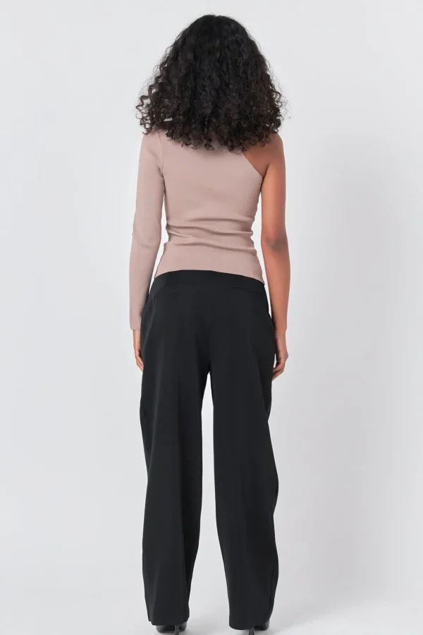 ENDLESS ROSE Tops*- Rose Knit Top
