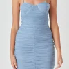 ENDLESS ROSE Bodycon Dresses | Tops*- Ruched Tulle Mini Dress