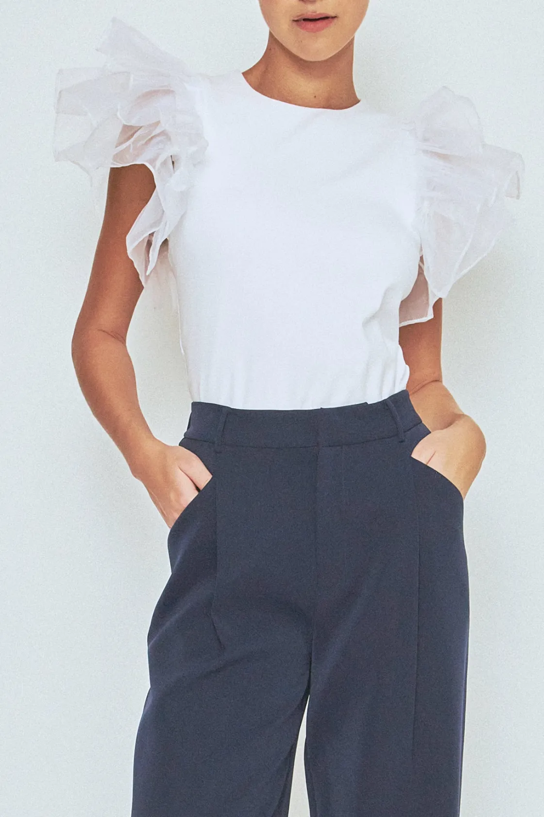 endless_rose__ruffle_top_10.webp ENDLESS ROSE Tops*- Ruffle Top