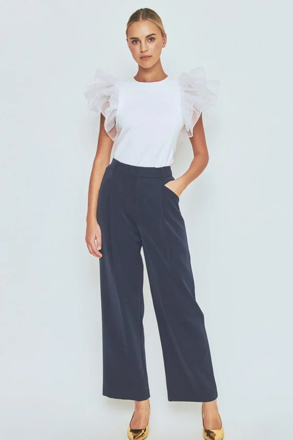 ENDLESS ROSE Tops*- Ruffle Top