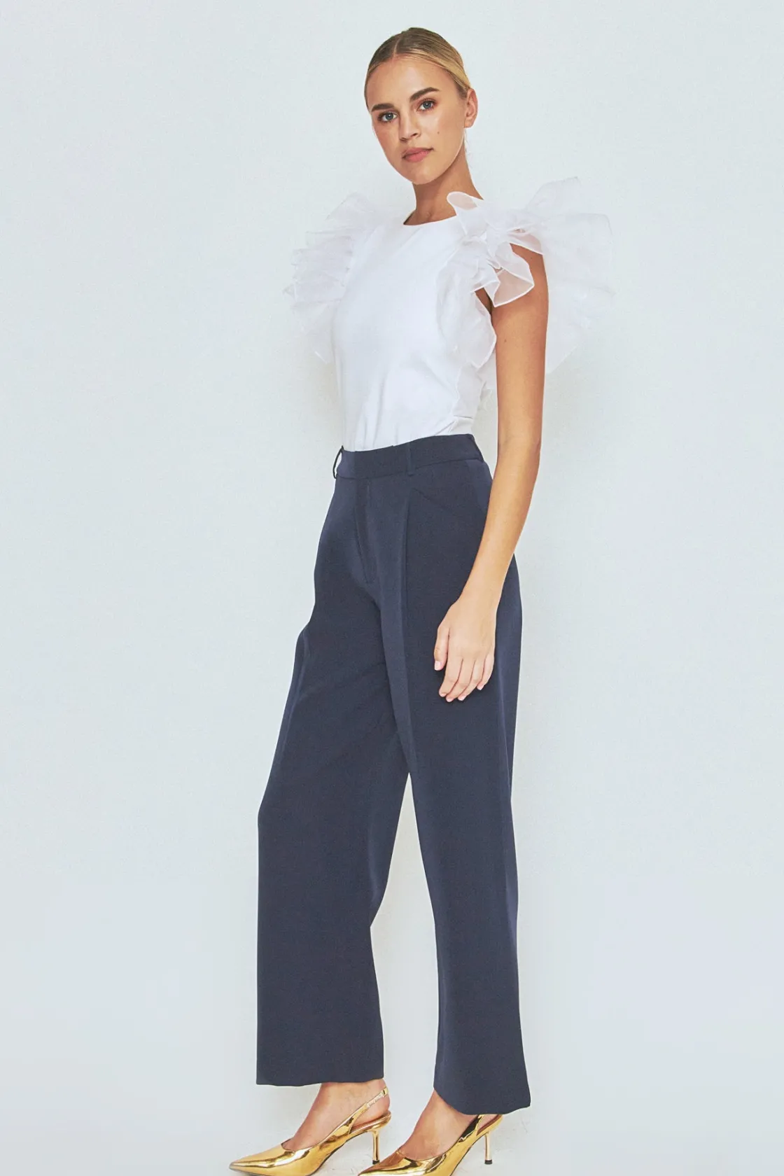endless_rose__ruffle_top_13.webp ENDLESS ROSE Tops*- Ruffle Top