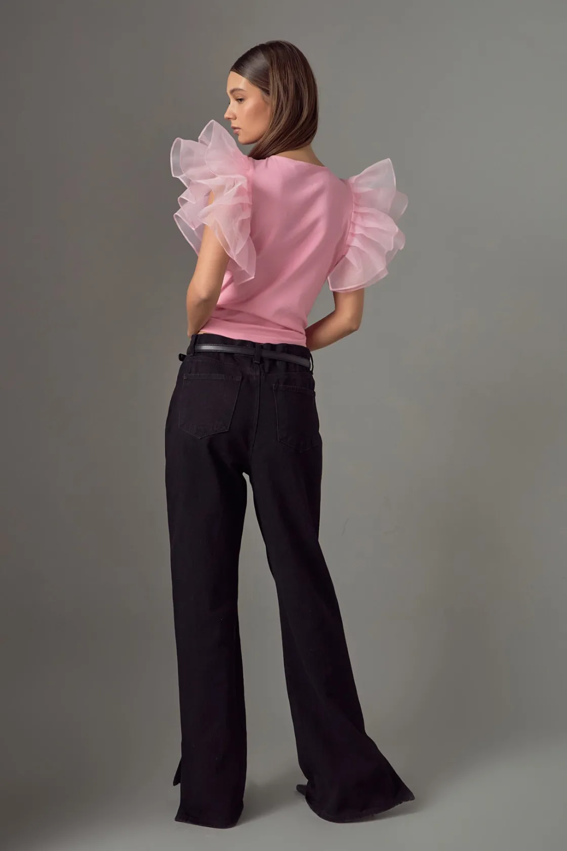 endless_rose__ruffle_top_3.webp ENDLESS ROSE Tops*- Ruffle Top