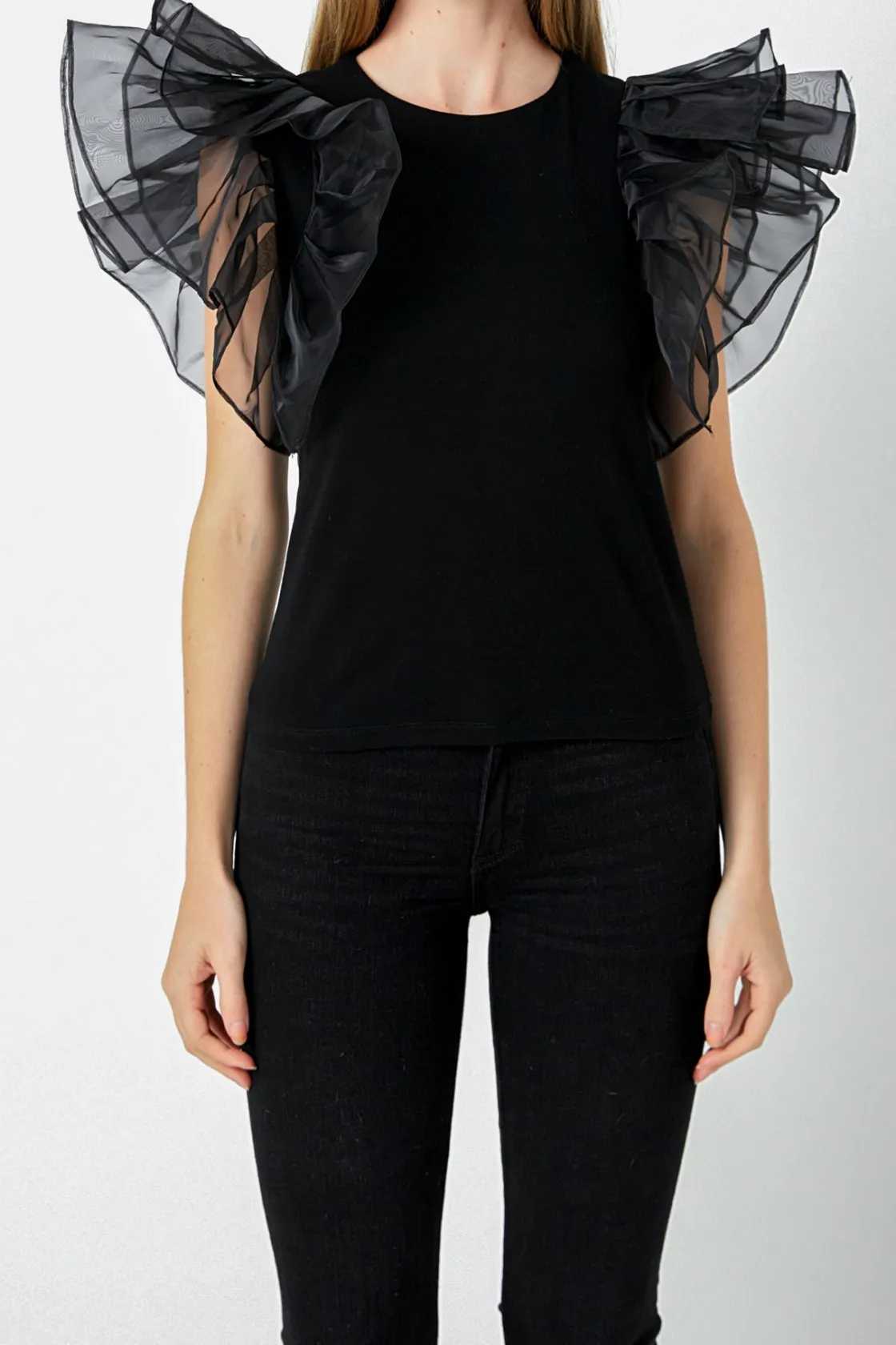 endless_rose__ruffle_top_5.webp ENDLESS ROSE Tops*- Ruffle Top