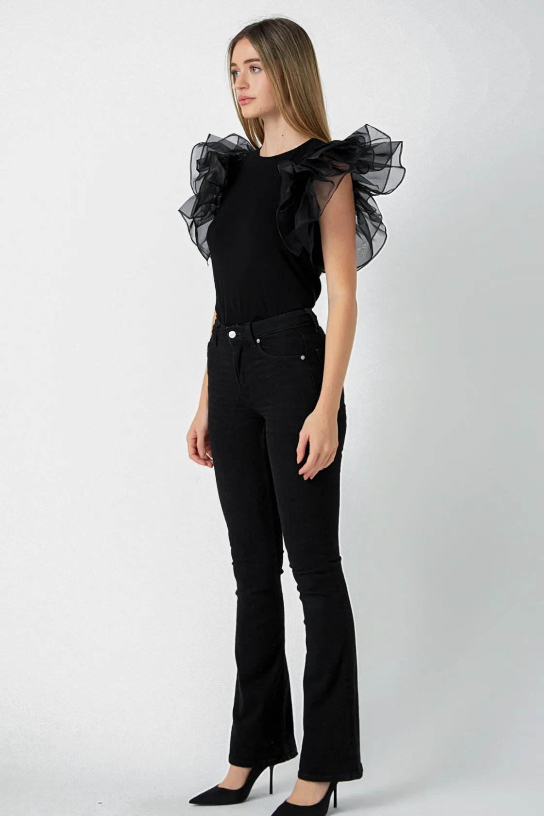 endless_rose__ruffle_top_6.webp ENDLESS ROSE Tops*- Ruffle Top