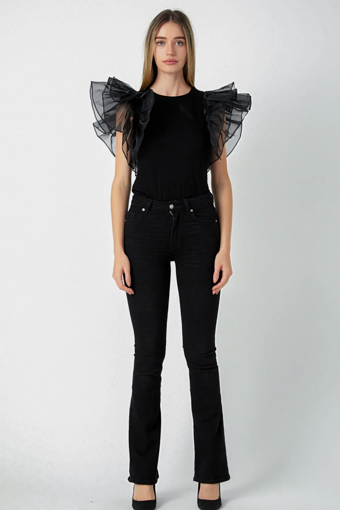 endless_rose__ruffle_top_7.webp ENDLESS ROSE Tops*- Ruffle Top