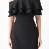 ENDLESS ROSE Sweaters & Knits | Tops*- Ruffled Off Shoulder Mini Dress