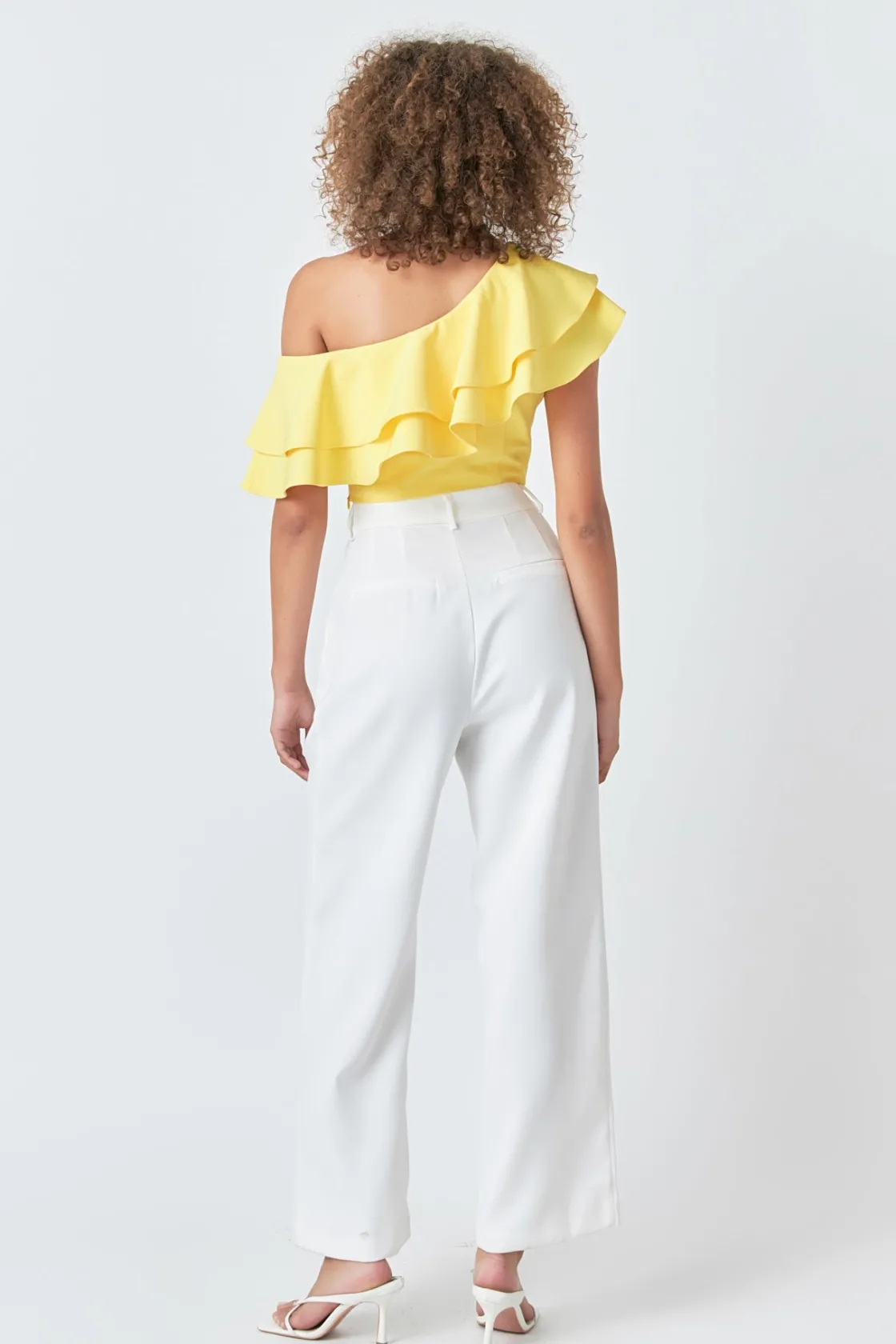 endless_rose__ruffled_one_7.webp ENDLESS ROSE Tops*- Ruffled One Shoulder Top