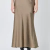 ENDLESS ROSE Skirts | Tops*- Satin Bias Maxi Skirt ESPRESSO