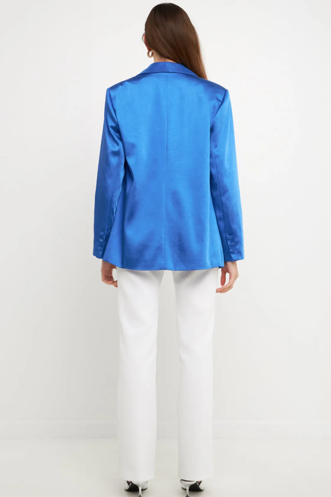 endless_rose__satin_blaze_27.webp ENDLESS ROSE Blazers | Tops*- Satin Blazer