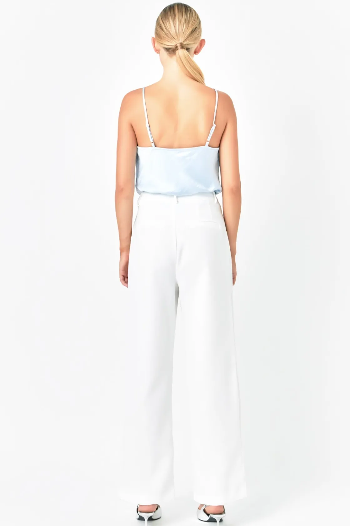 endless_rose__satin_cowl__12.webp ENDLESS ROSE Tops*- Satin Cowl Neck Top