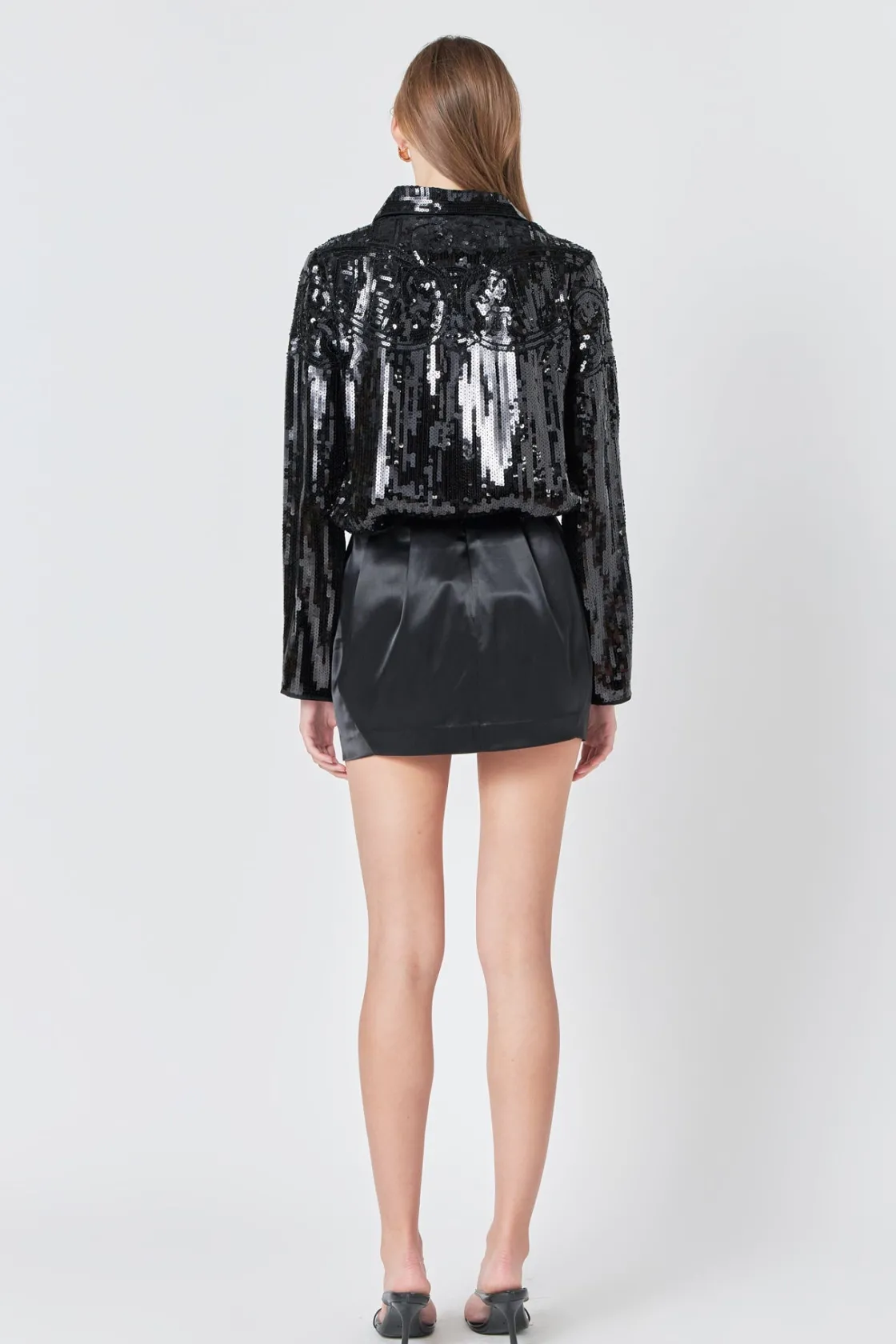 endless_rose__satin_mini__2.webp ENDLESS ROSE Skirts | Tops*- Satin Mini Skirt