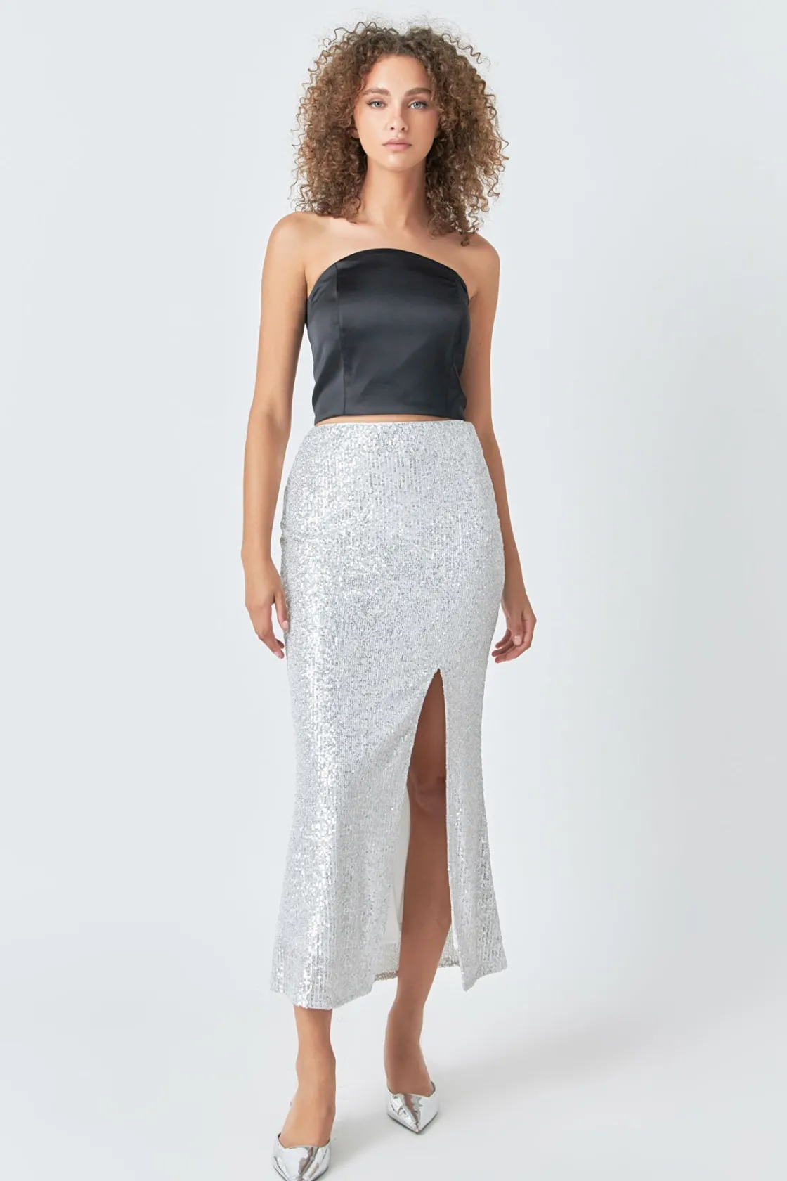 endless_rose__satin_strap_20.webp ENDLESS ROSE Tops*- Satin Strapless Curved Bustier