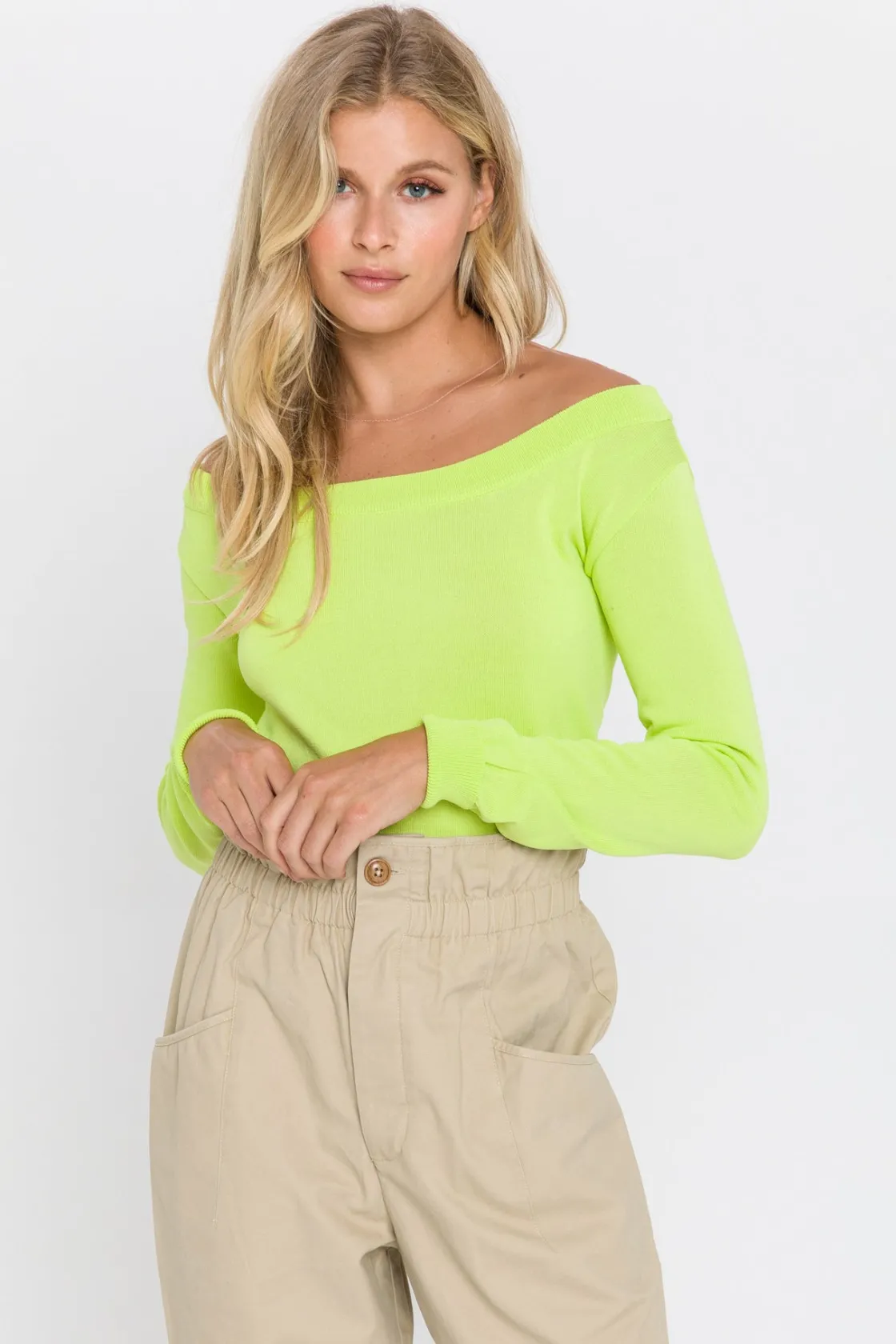 endless_rose__see_through_0.webp ENDLESS ROSE Sweaters & Knits | Tops*- See Through Yoke Sweater YELLOW