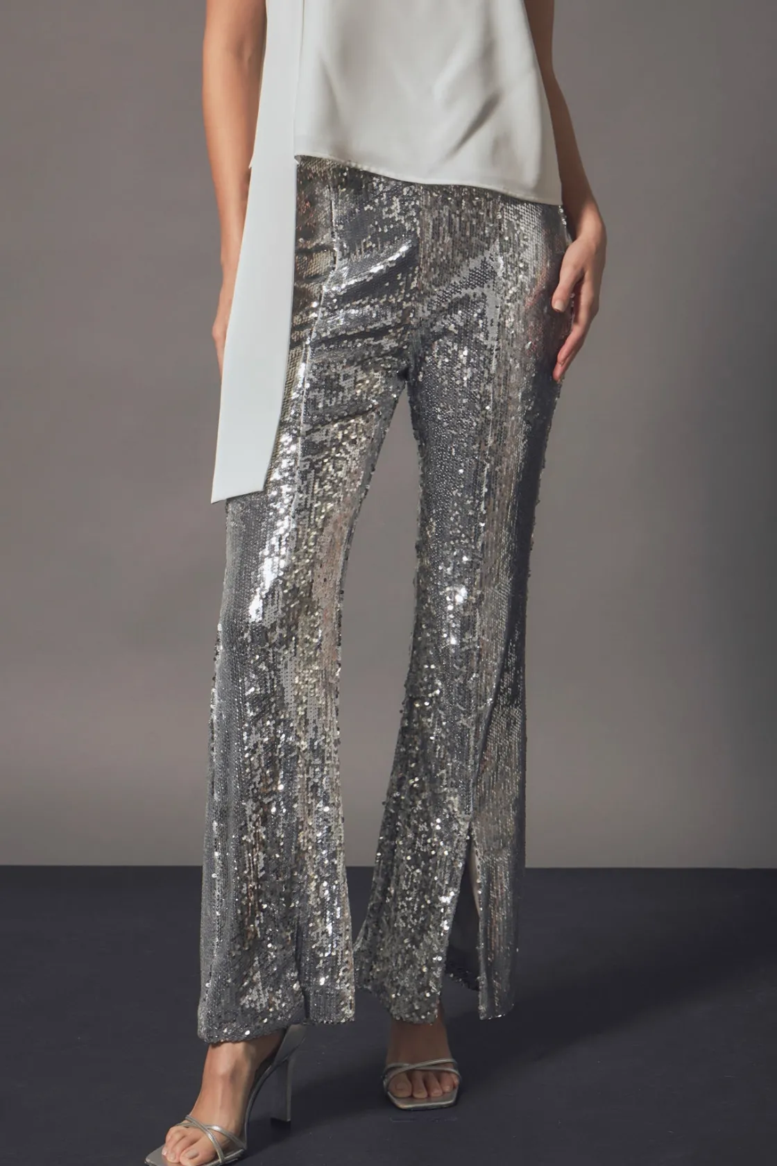 endless_rose__sequin_flar_0.webp ENDLESS ROSE Pants | Tops*- Sequin Flare Pants