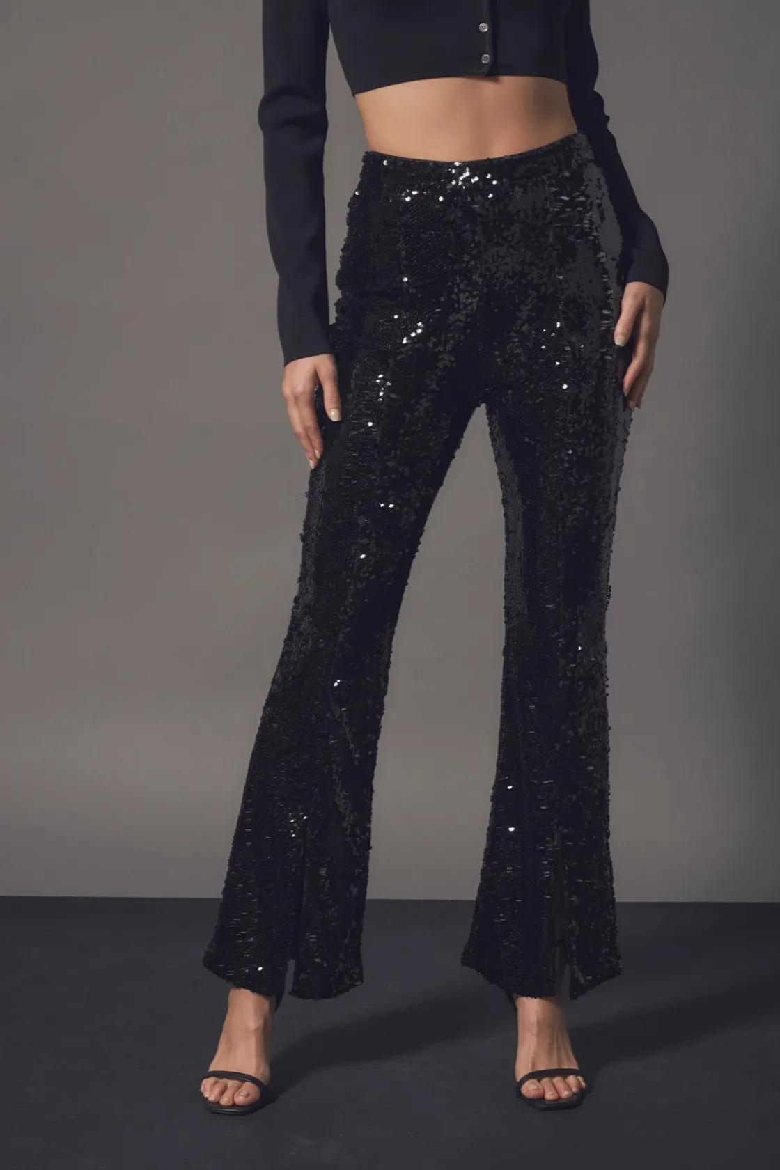 endless_rose__sequin_flar_10.webp ENDLESS ROSE Pants | Tops*- Sequin Flare Pants