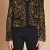 ENDLESS ROSE Jackets & Coats | Tops*- Sequin Jacket GOLD