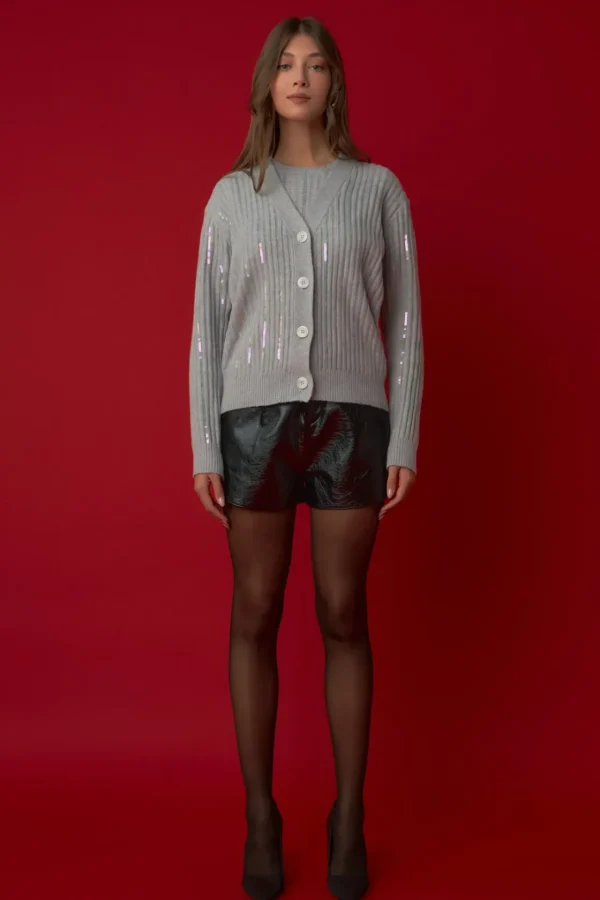 ENDLESS ROSE Sweaters & Knits | Tops*- Sequins Cardigan