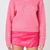 ENDLESS ROSE Sweaters & Knits | Tops*- Sequins Knit Sweater PINK