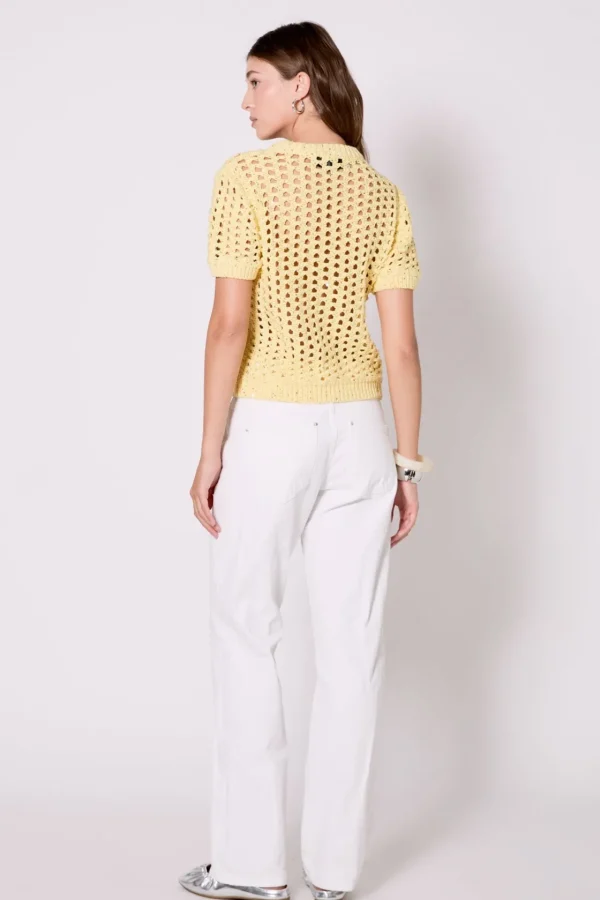 ENDLESS ROSE Tops*- Sequins Knit Top