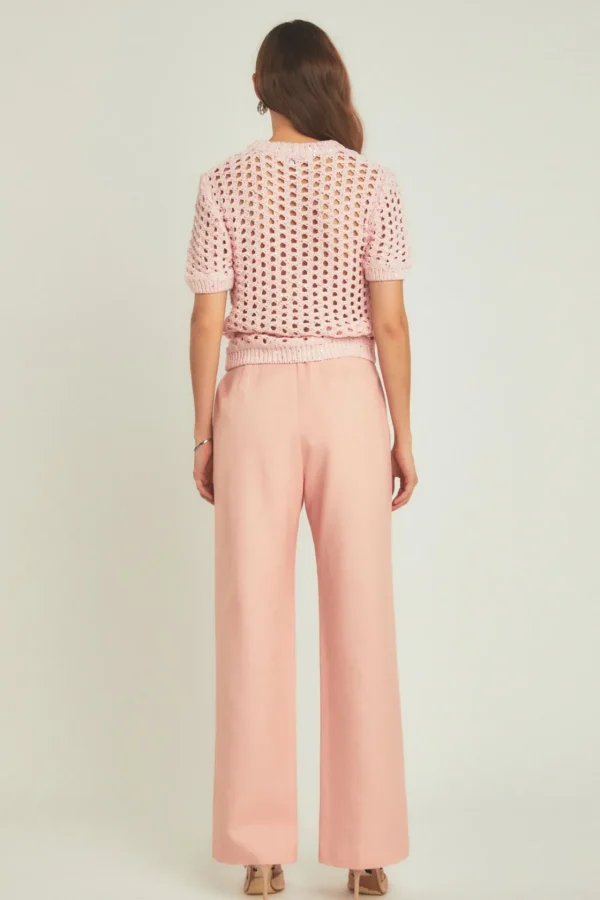 ENDLESS ROSE Tops*- Sequins Knit Top