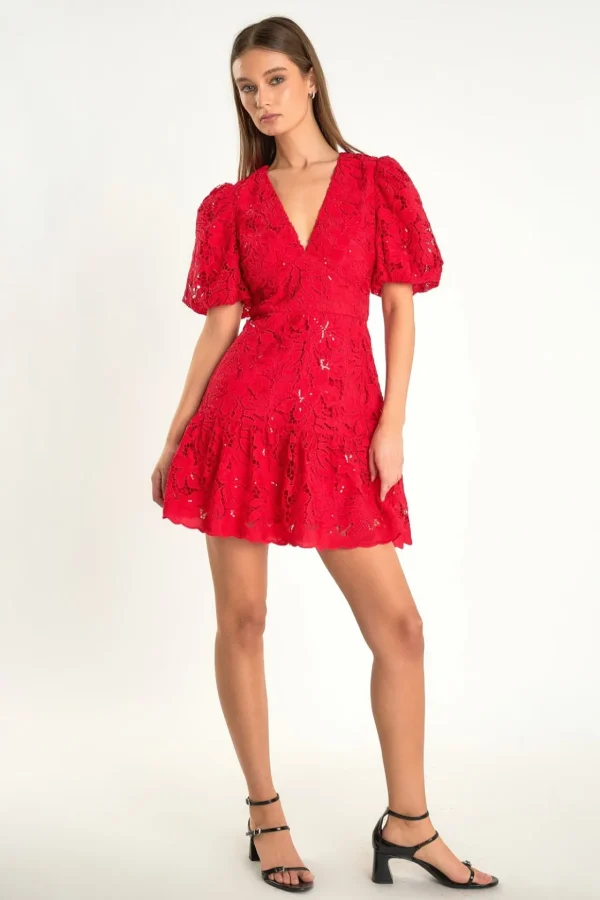 ENDLESS ROSE Lace Dresses | Sequin Dresses*- Sequins Lace Mini Dress