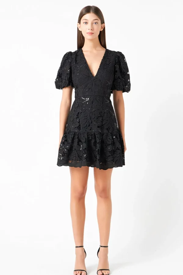 ENDLESS ROSE Lace Dresses | Sequin Dresses*- Sequins Lace Mini Dress