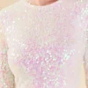 ENDLESS ROSE Matching Sets | Tops*- Sequins Open Back Top