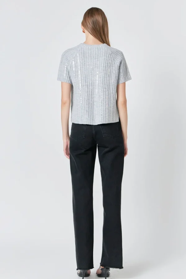 ENDLESS ROSE Sweaters & Knits | Tops*- Sequins Sweater Top