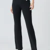 ENDLESS ROSE Pants | Tops*- Shank Button Knit Pants BLACK