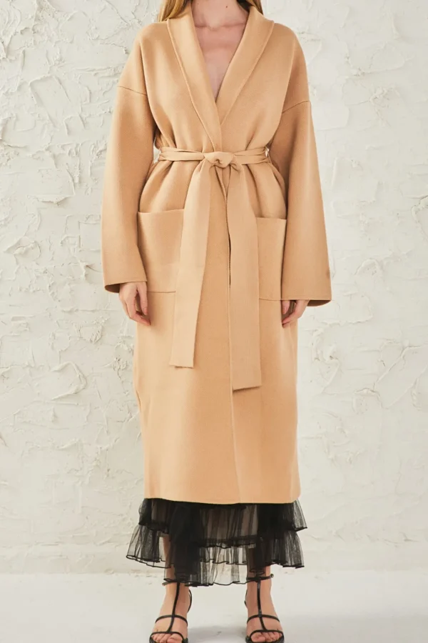 ENDLESS ROSE Sweaters & Knits | Tops*- Shawl Collar Oversize Long Cardigan