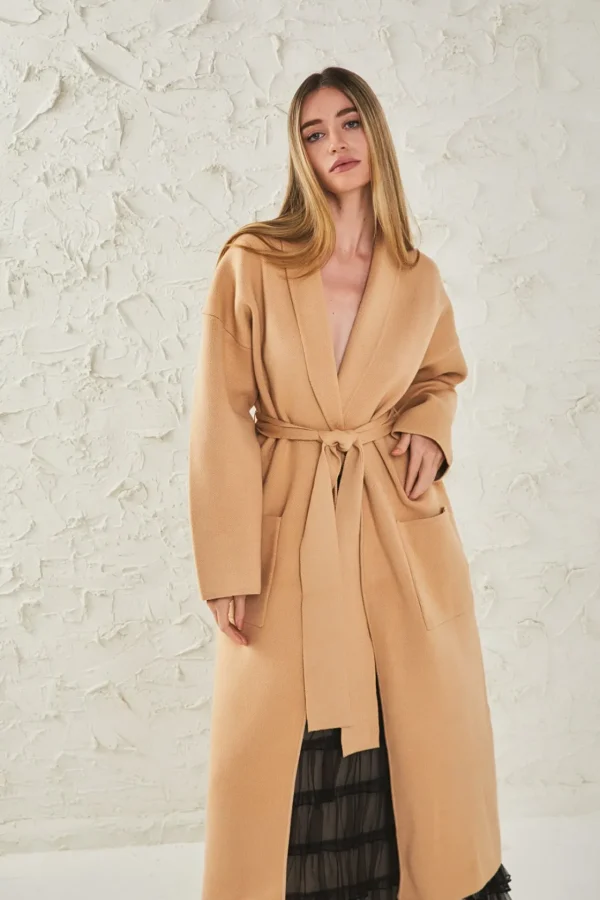 ENDLESS ROSE Sweaters & Knits | Tops*- Shawl Collar Oversize Long Cardigan