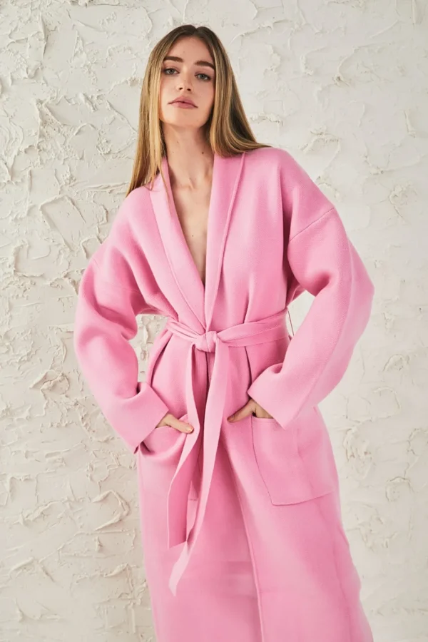 ENDLESS ROSE Sweaters & Knits | Tops*- Shawl Collar Oversize Long Cardigan