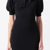 ENDLESS ROSE Knit Dresses | Sweaters & Knits*- Sheen Bow Tie Knit Mini Dress JETBLACK
