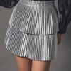 ENDLESS ROSE Skirts | Tops*- Shiny Pu Pleated Mini Skirt