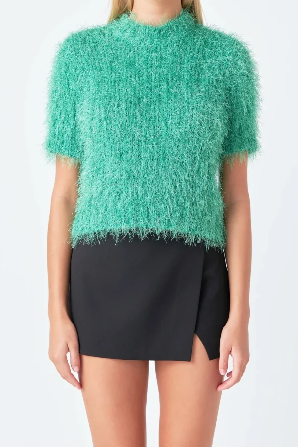 ENDLESS ROSE Sweaters & Knits | Tops*- Short Sleeve Sweater